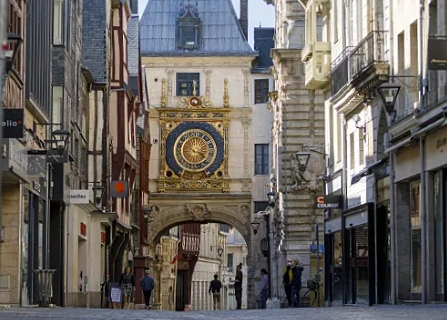 Centre historique de Rouen en Normandie