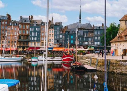 Port de Honfleur sur la Côte Fleurie