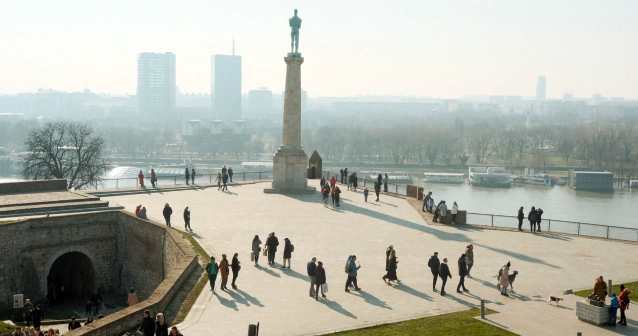 Monument du Vainqueur dans la forteresse de Belgrade